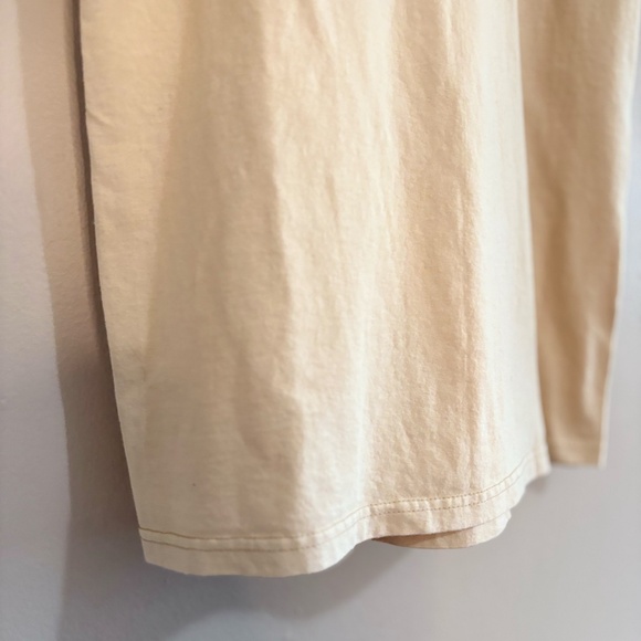 Volcom Stone Beige Cotton Short Sleeve T-Shirt w Logo - Picture 8 of 13